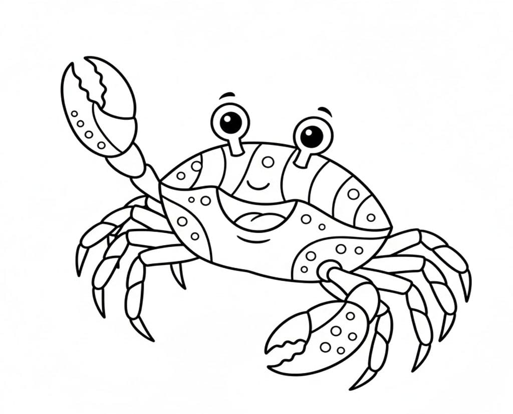 ระบายสี ปูนักผจญภัย