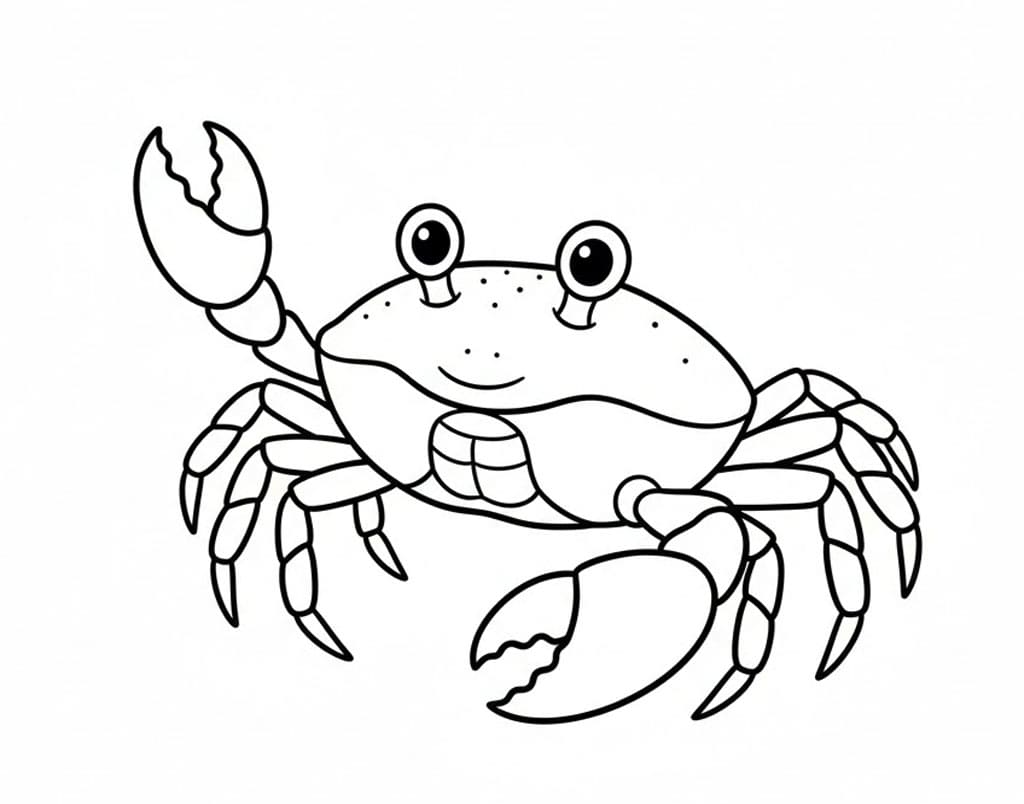 ระบายสี ปูตากลม