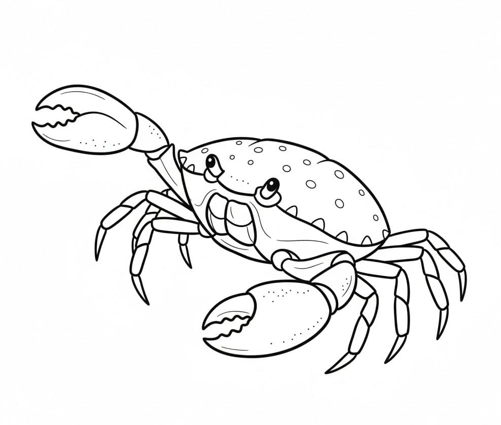 ระบายสี ปู