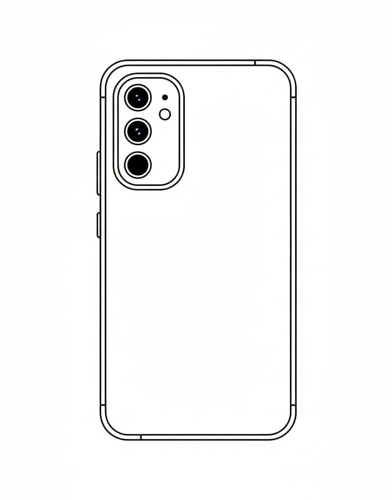 ระบายสี สมาร์ทโฟนดีไซน์บาง