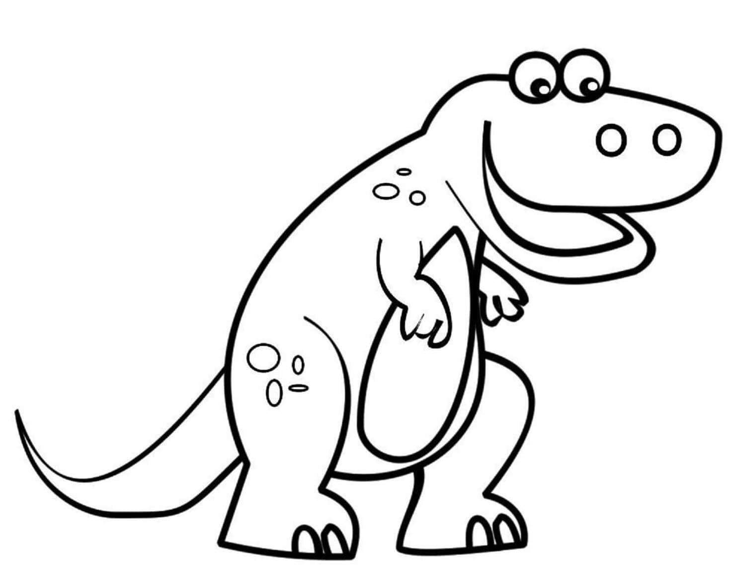 ระบายสี ทีเร็กซ์ที่ดี