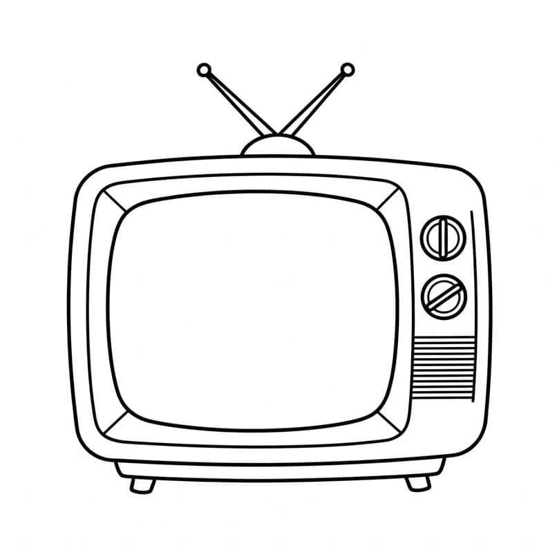 ระบายสี ทีวีวินเทจ