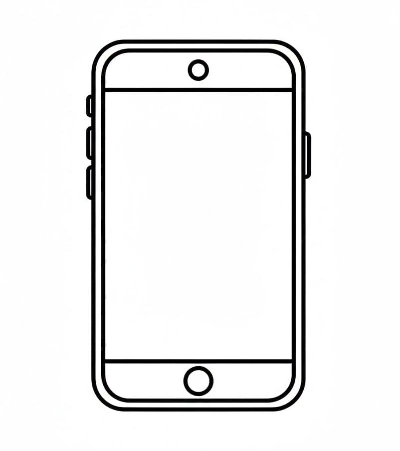 ระบายสี โทรศัพท์หน้าจอคลาสสิก