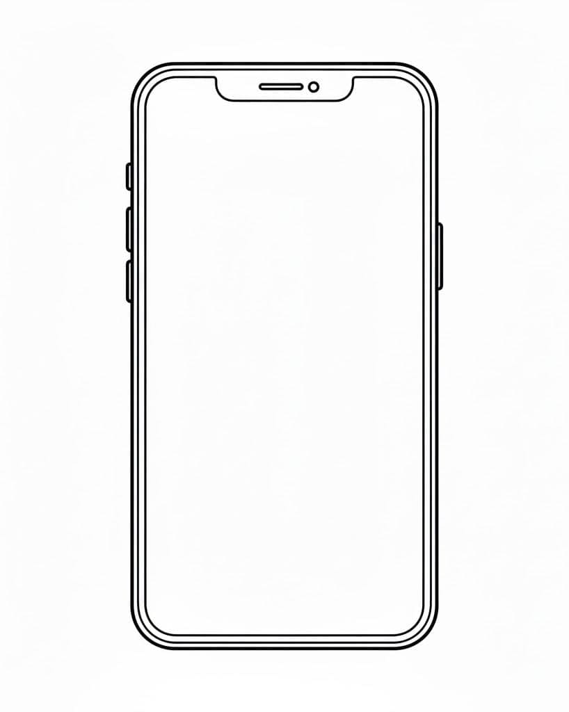 ระบายสี โทรศัพท์หน้าจอรอยบาก