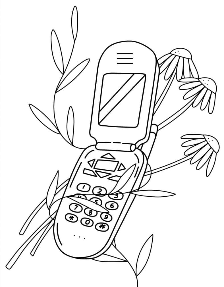 ระบายสี โทรศัพท์ศิลปะ