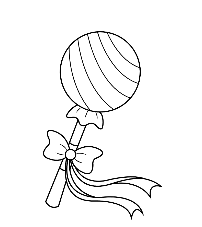 ระบายสี อมยิ้มผูกโบว์