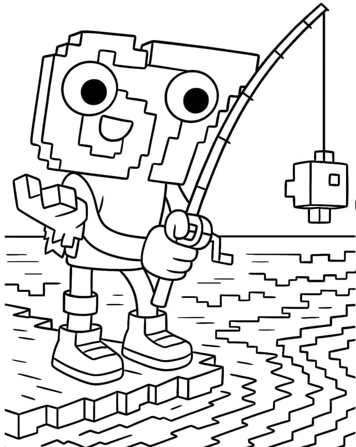 ระบายสี 67. สมองเสื่อมไปตกปลา