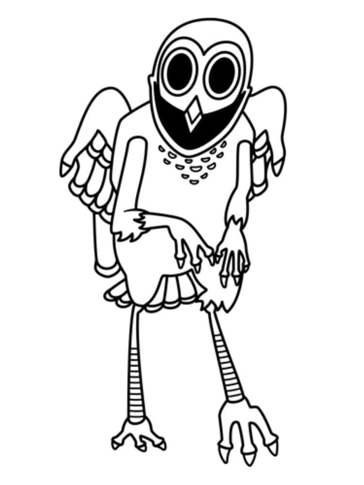 ระบายสี 99คืนนี้มีนกฮูกปีศาจ