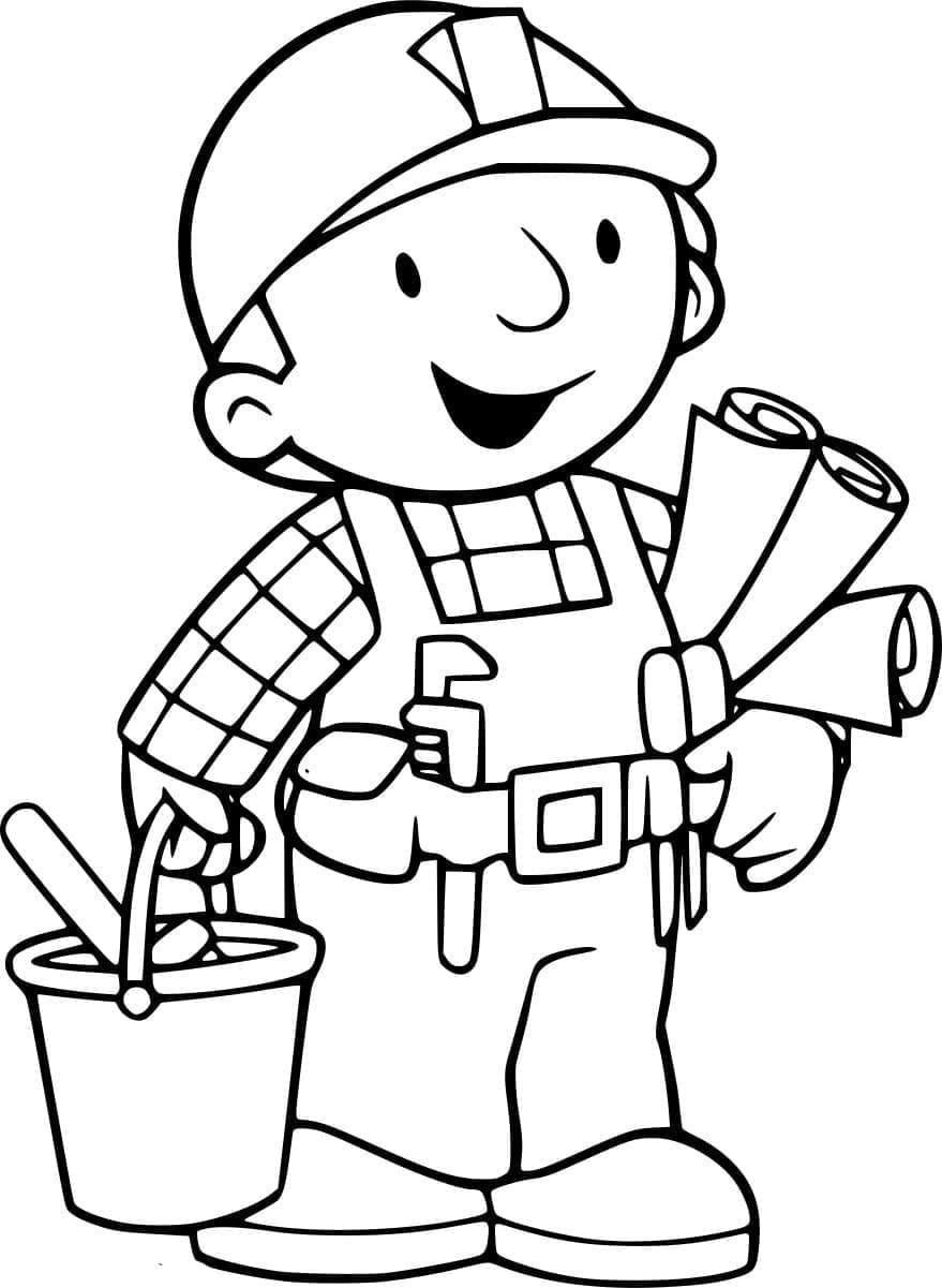 ระบายสี บ็อบ เดอะ บิลเดอร์