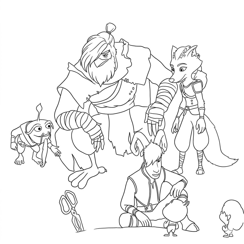 ระบายสี เหล่าฮีโร่รวมตัว