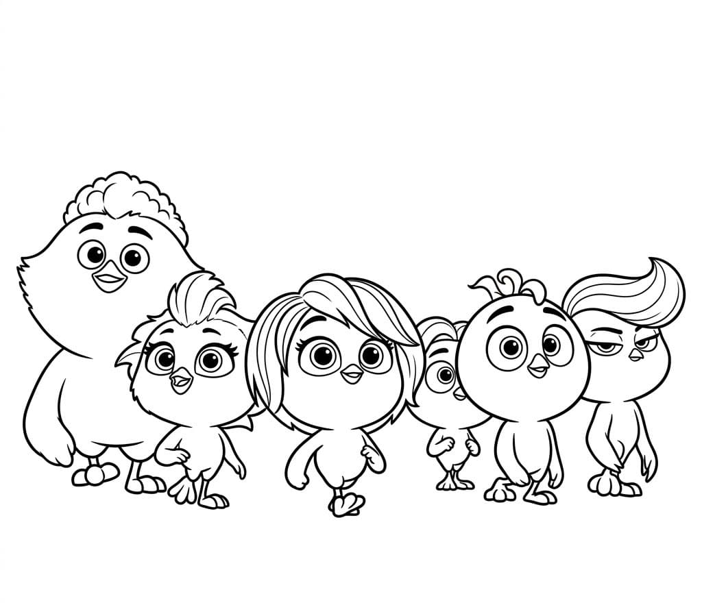 ระบายสี แก๊งเพื่อนตัวน้อย