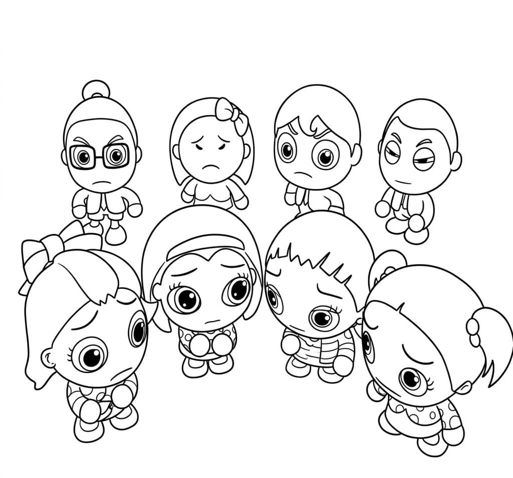 ระบายสี แก๊งเพื่อนแองจี้ส์