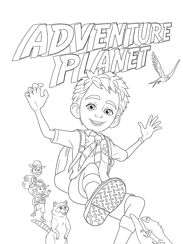 ระบายสี การผจญภัยของเอคโค่