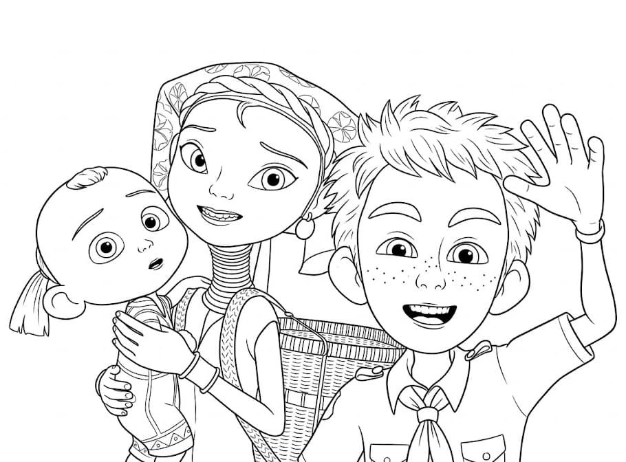 ระบายสี ความสุขของเด็กๆ