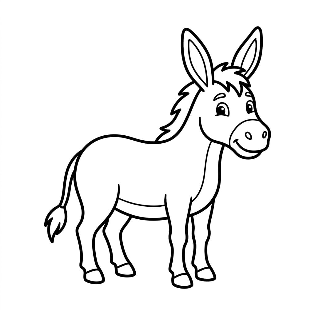 ระบายสี ลายืนยิ้ม