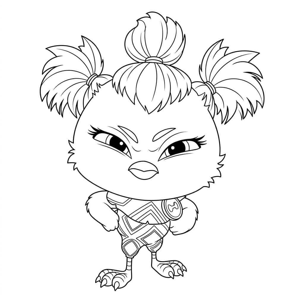 ระบายสี ลูกเจี๊ยบจอมดื้อ