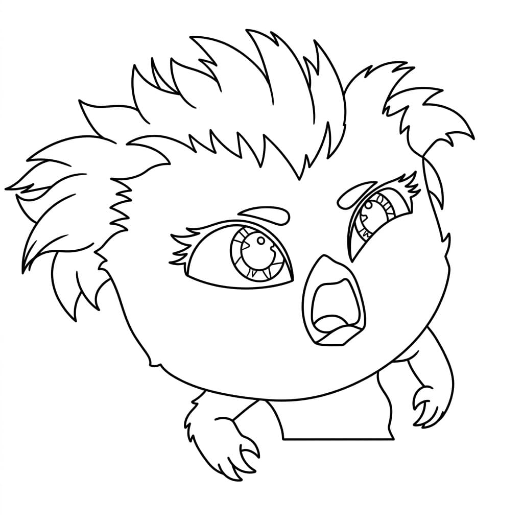 ระบายสี ลูกเจี๊ยบอารมณ์แรง