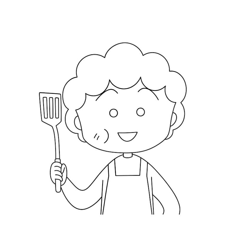 ระบายสี แม่โมร็อกโก