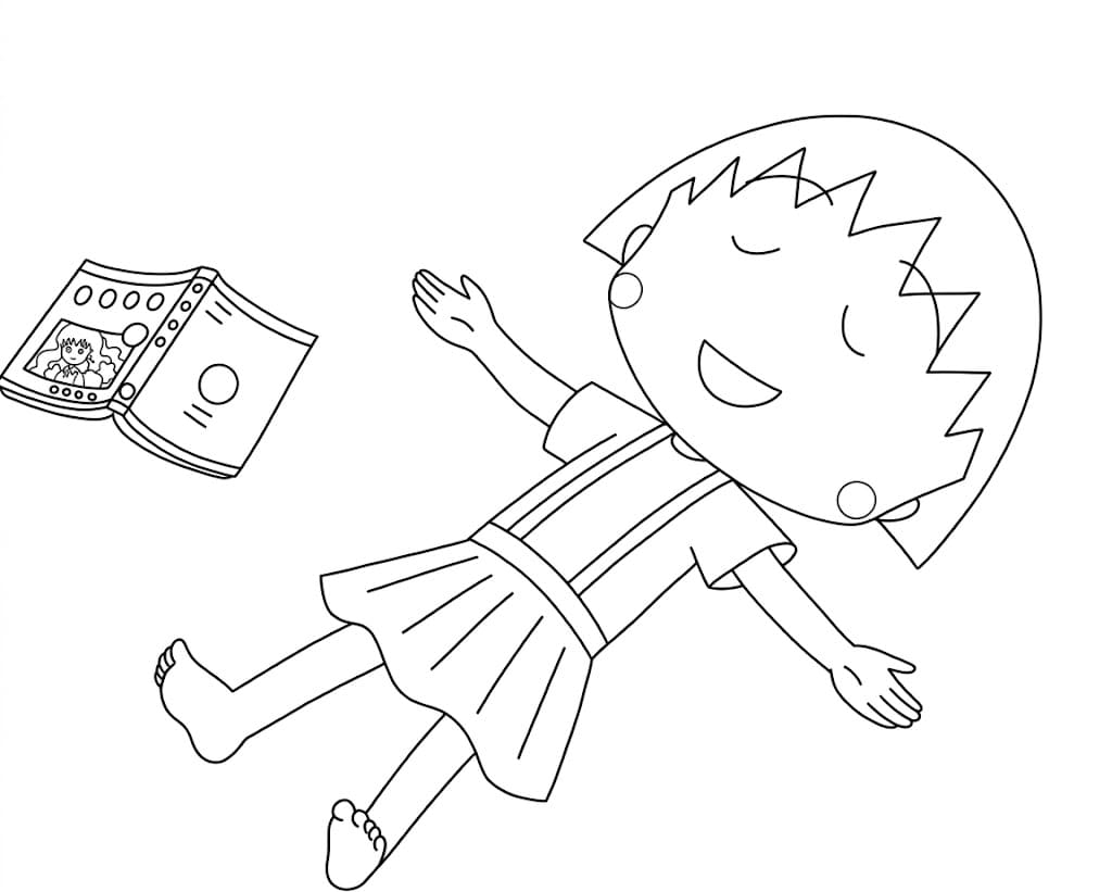 ระบายสี โมรุโกะจังกับความฝันกลางวัน