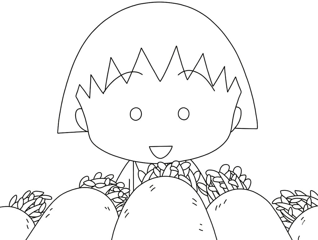 ระบายสี โมรุโกะจังกับความสุขในฤดูเก็บเกี่ยว