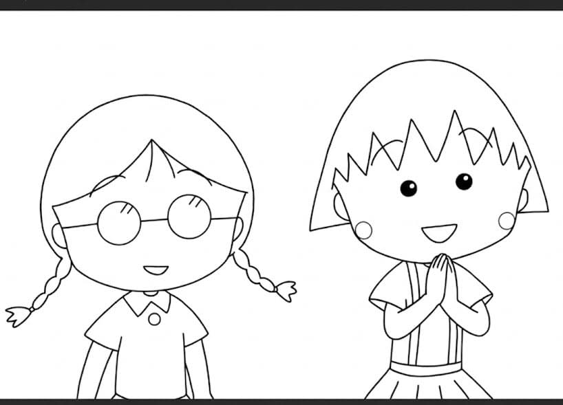 ระบายสี โมรุโกะจังกับมิตรภาพของเพื่อนๆ