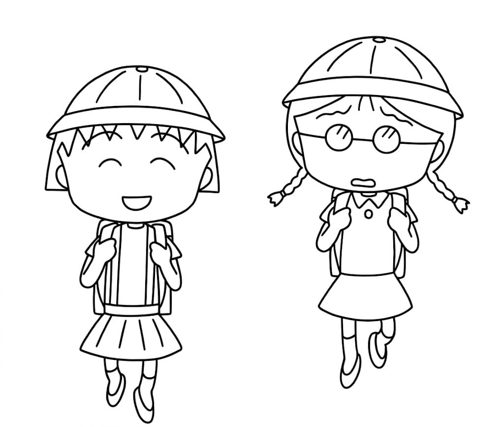 ระบายสี โมรุโกะจังกับเพื่อนรัก