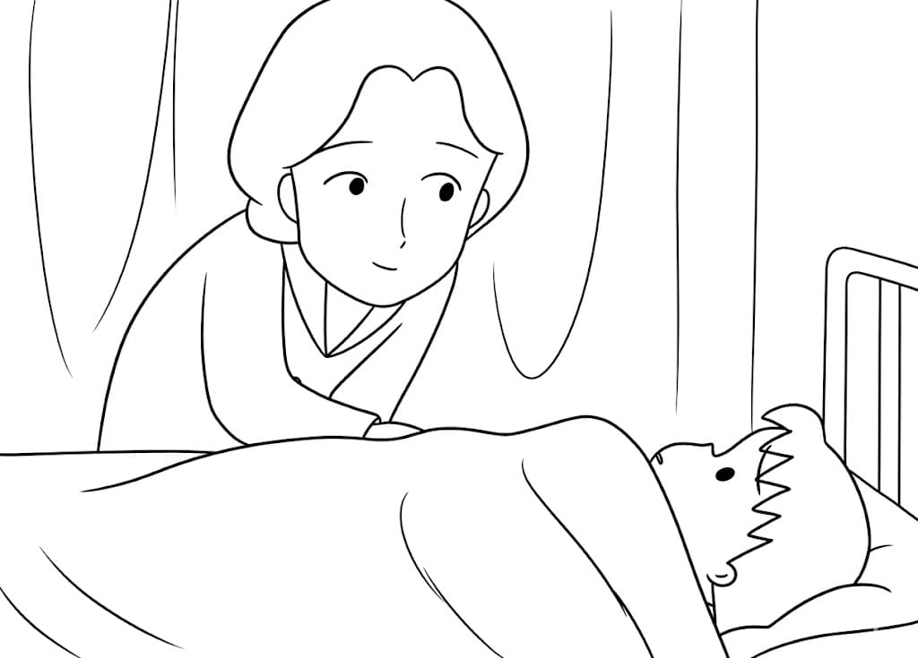 ระบายสี โมรุโกะจังในคืนที่ไม่สบาย