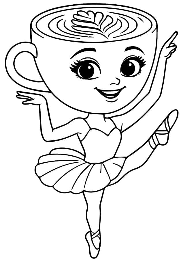 ระบายสี นักบัลเล่ต์คาปูชิน