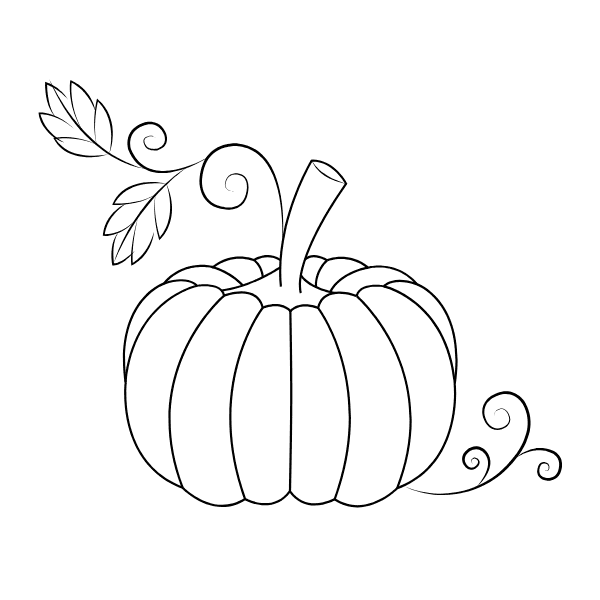 ระบายสี ผักฟักทอง