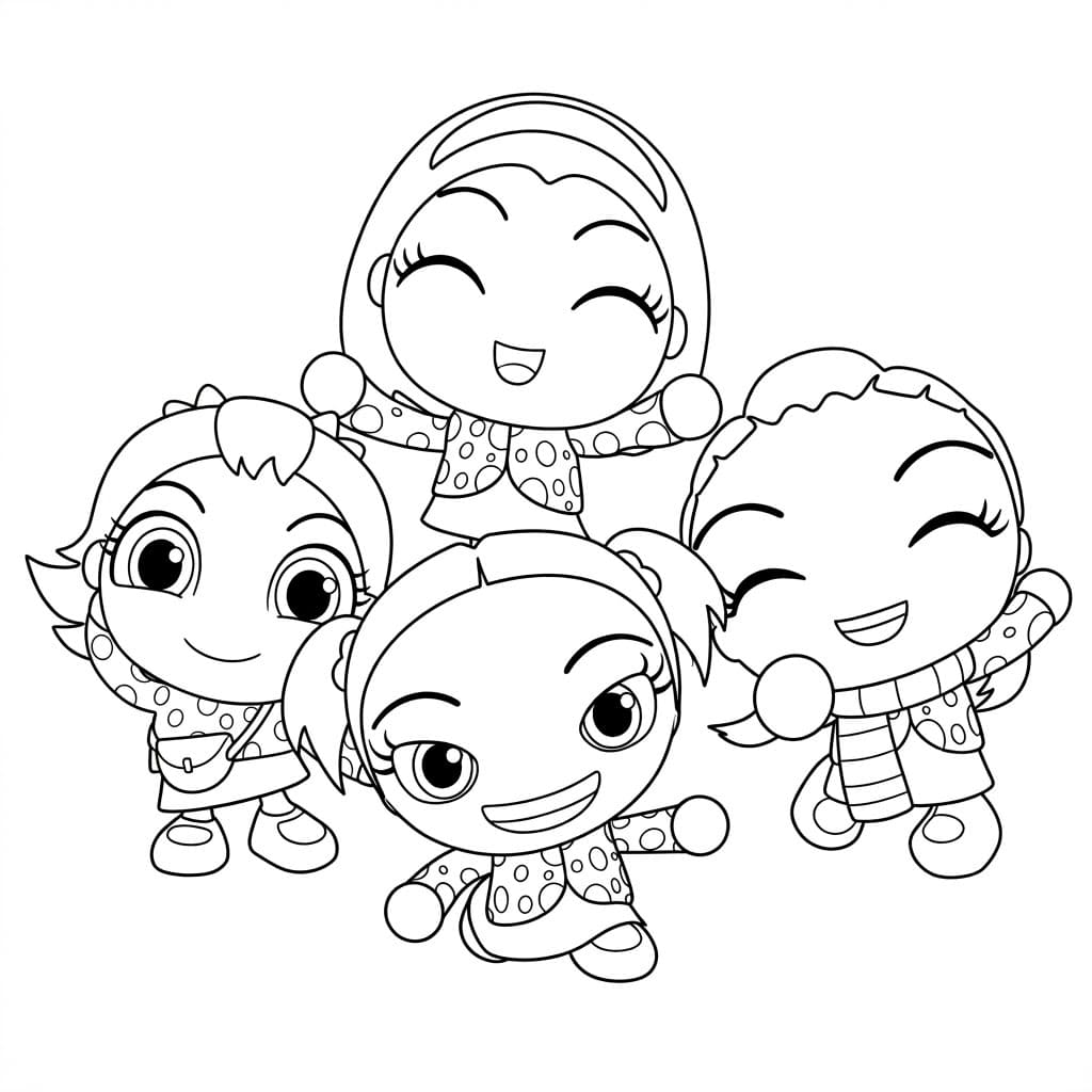 ระบายสี เพื่อนรักแองจี้ส์