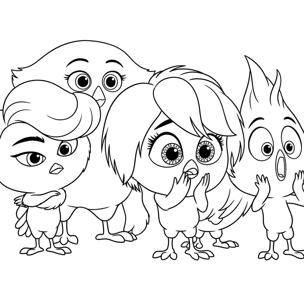 ระบายสี เพื่อนๆรวมพลัง