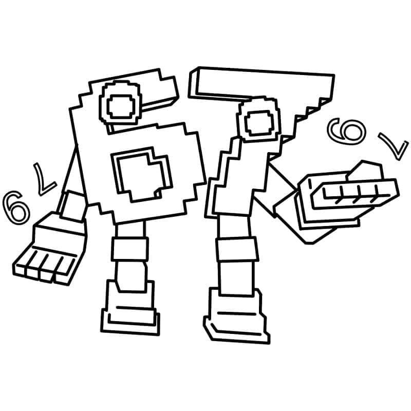 ระบายสี พิกเซล 67 สมองเสื่อม