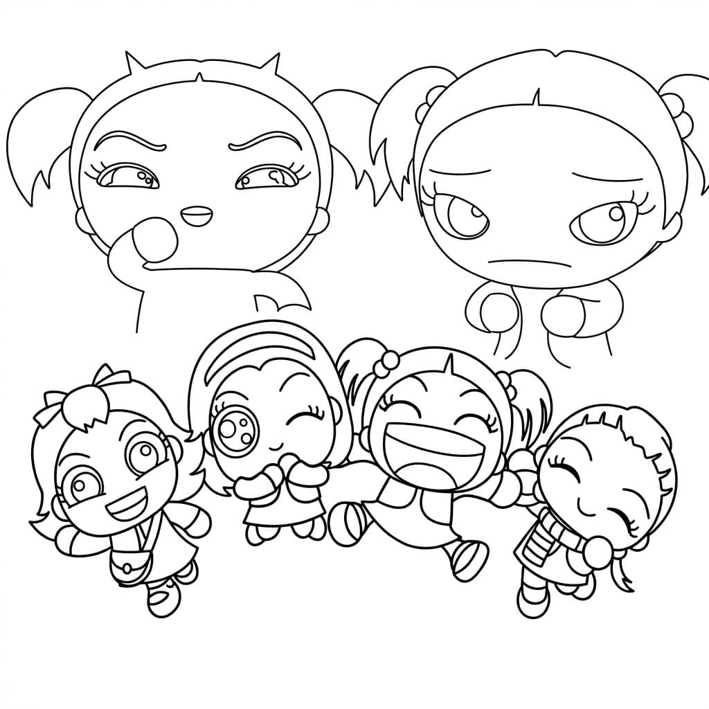 ระบายสี รวมแก๊งโฟร์แองจี้ส์