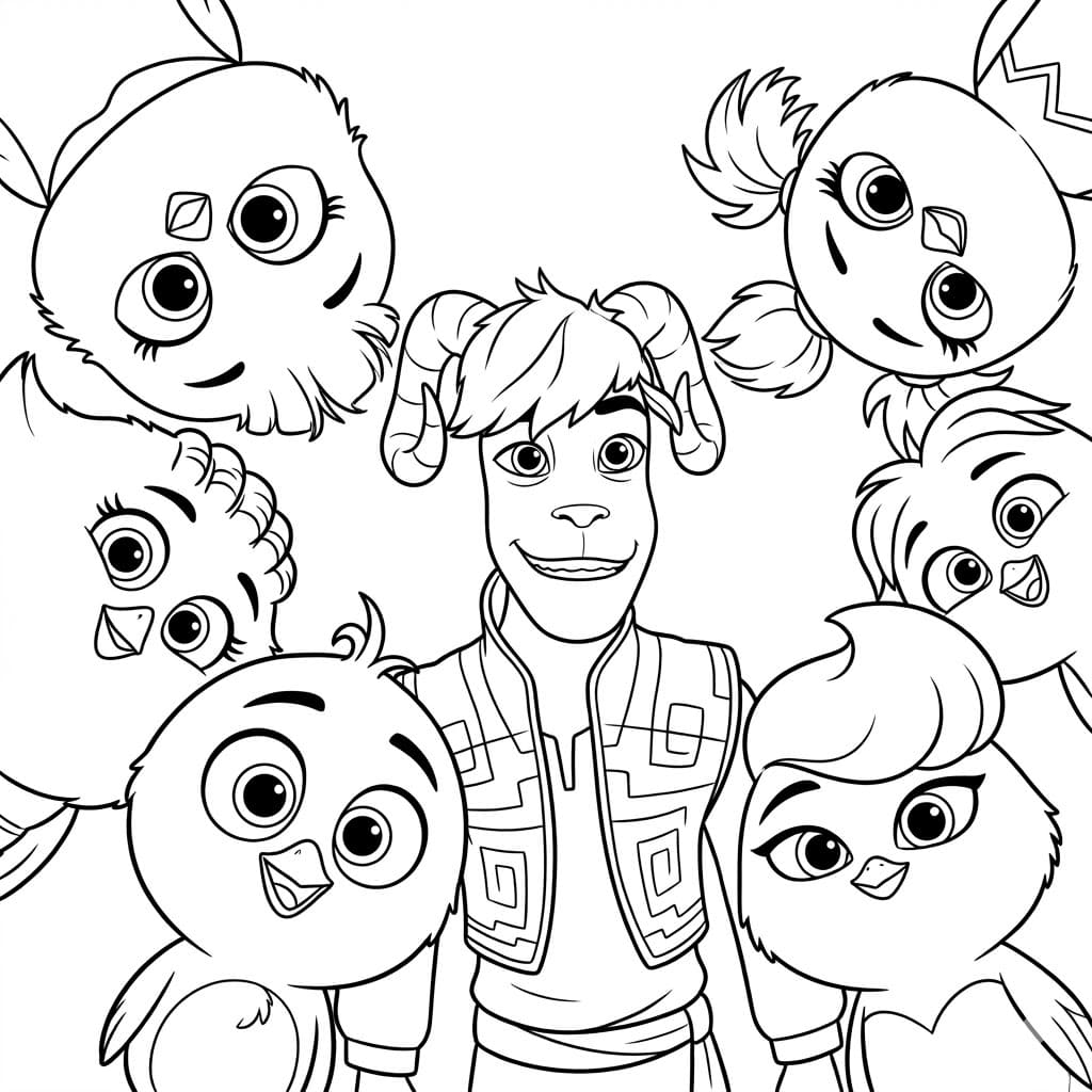 ระบายสี เซลฟี่กับลูกเจี๊ยบ