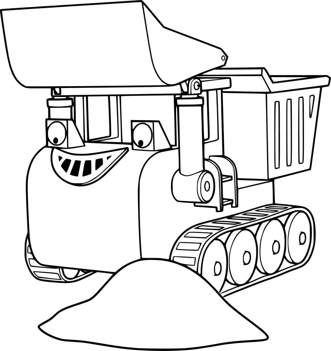 ระบายสี ทรายที่ขนส่งโคลน