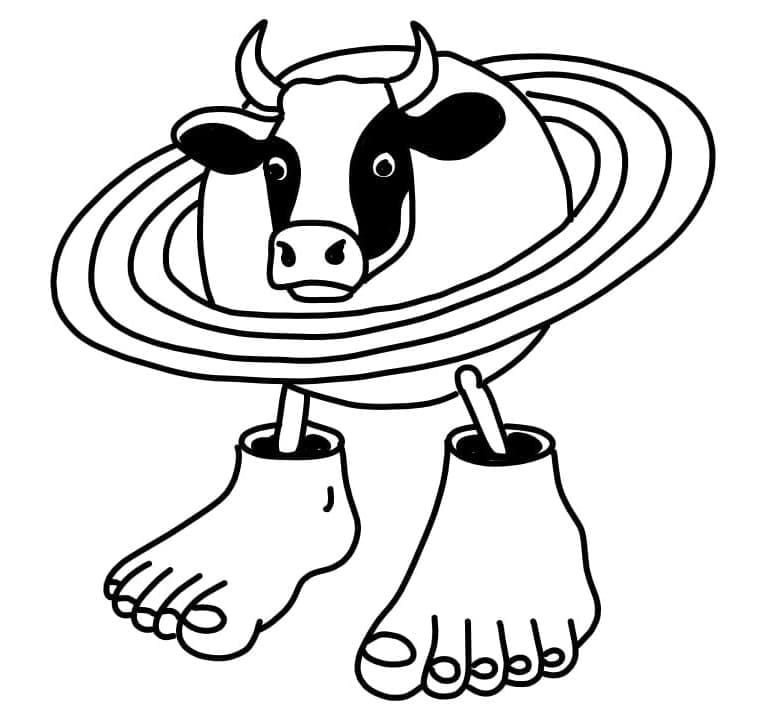 ระบายสี วัวดาวเสาร์