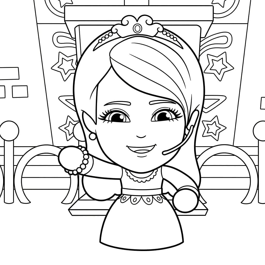 ระบายสี แองจี้ส์เจ้าหญิงน้อย