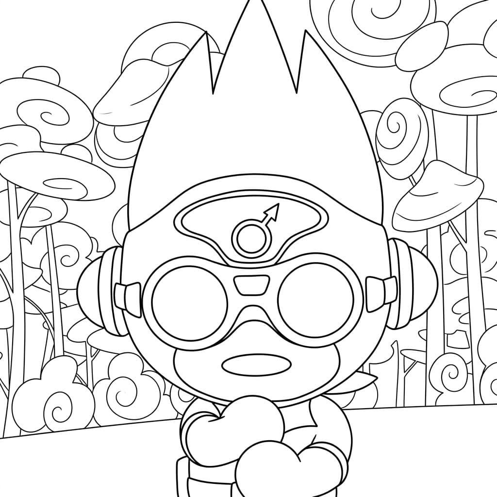 ระบายสี แองจี้ส์ฮีโร่