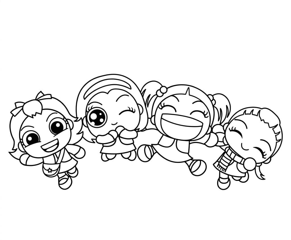 ระบายสี แองจี้ส์เล่นสนุก