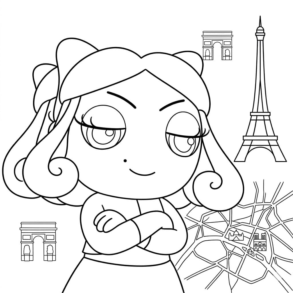 ระบายสี แองจี้ส์ที่ปารีส