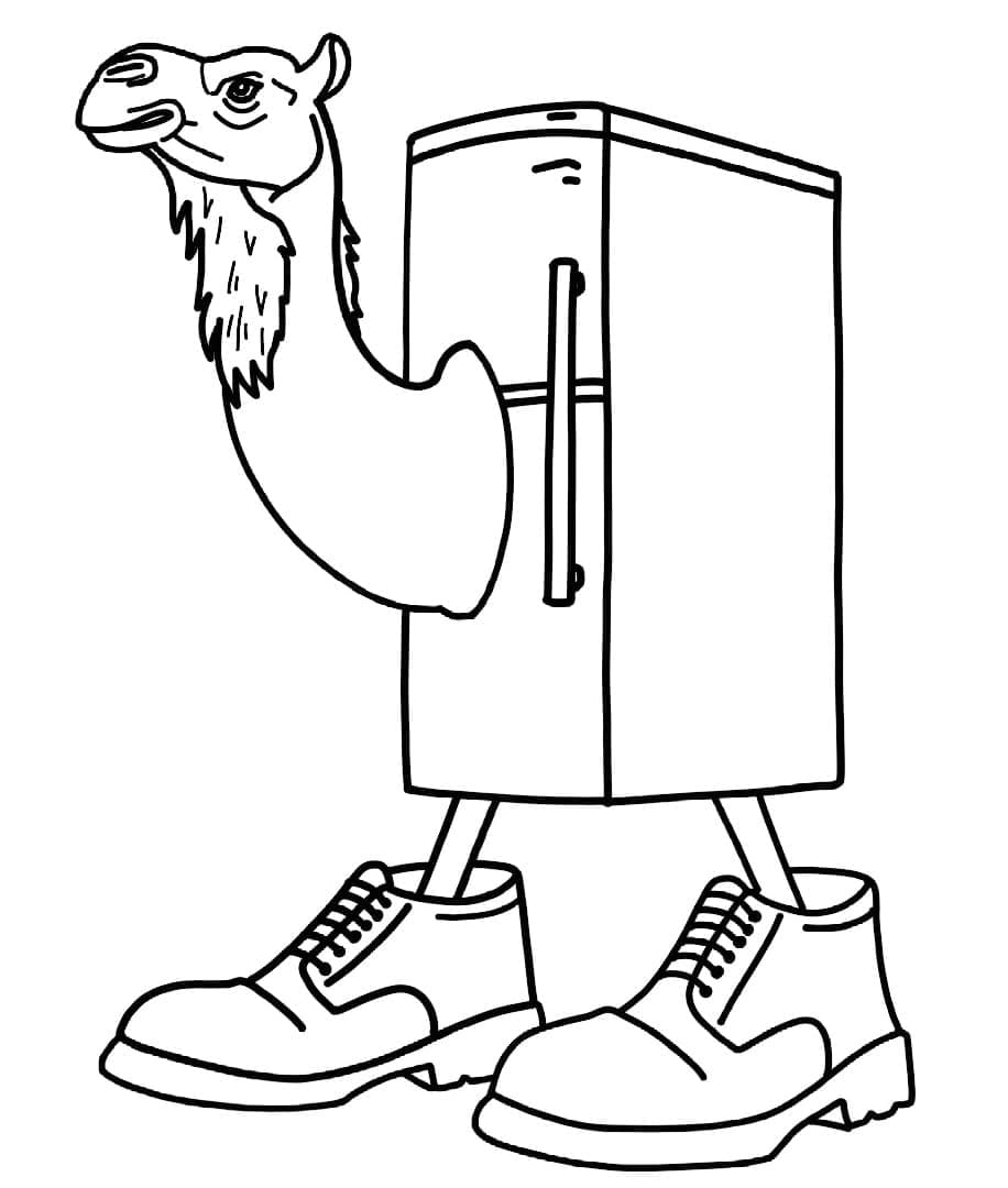 ระบายสี อูฐฟริโก้