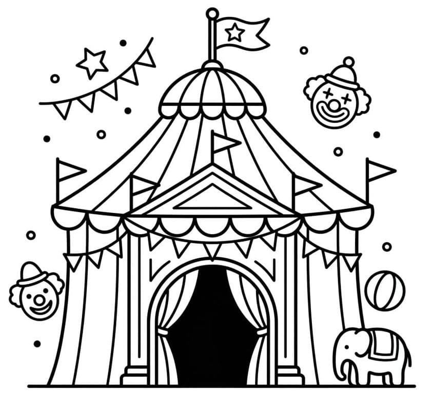 ระบายสี จากคณะละครสัตว์