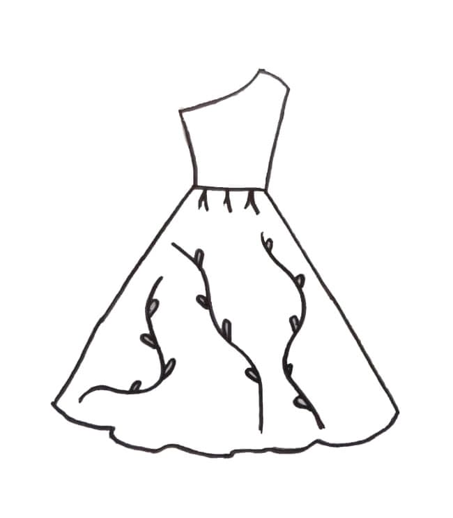 ระบายสี ชุดเดรสที่ใส่สบายมาก