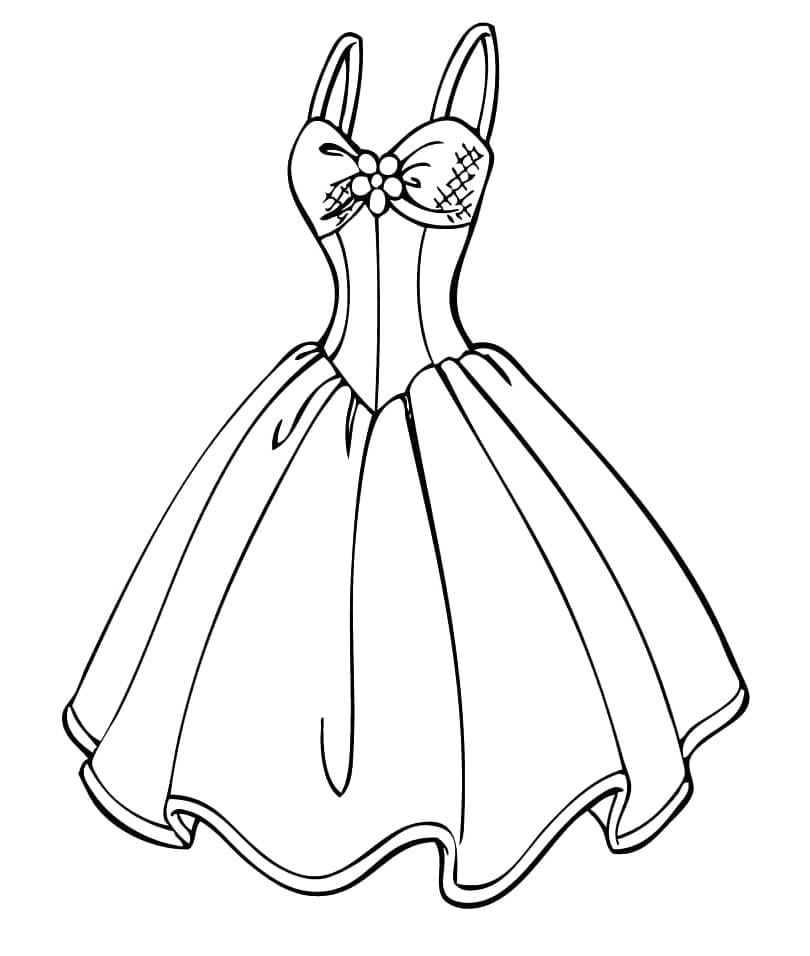 ระบายสี ชุดสวย