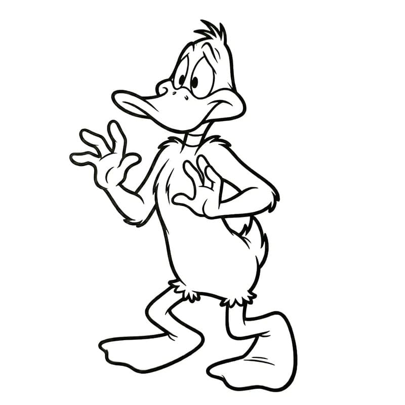 ระบายสี แดฟฟี่ดั๊กสุดสยอง