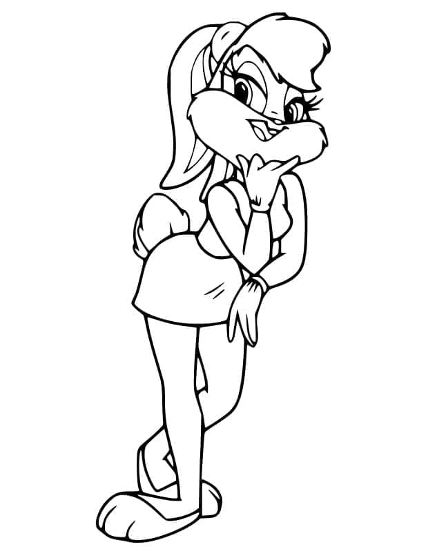 ระบายสี แฮปปี้ โลล่า บันนี่