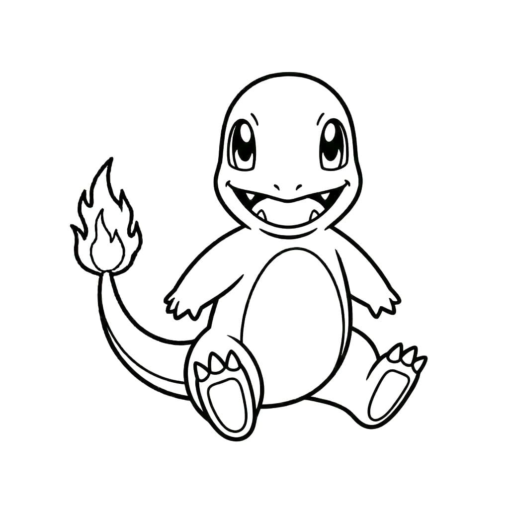 ระบายสี ฮิโตคาเงะ นั่งยิ้ม