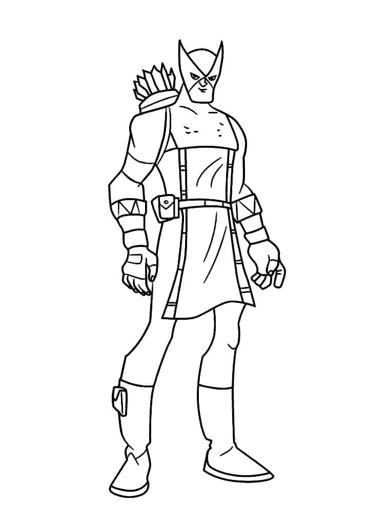 ระบายสี ฮีโร่ฮอว์คอาย