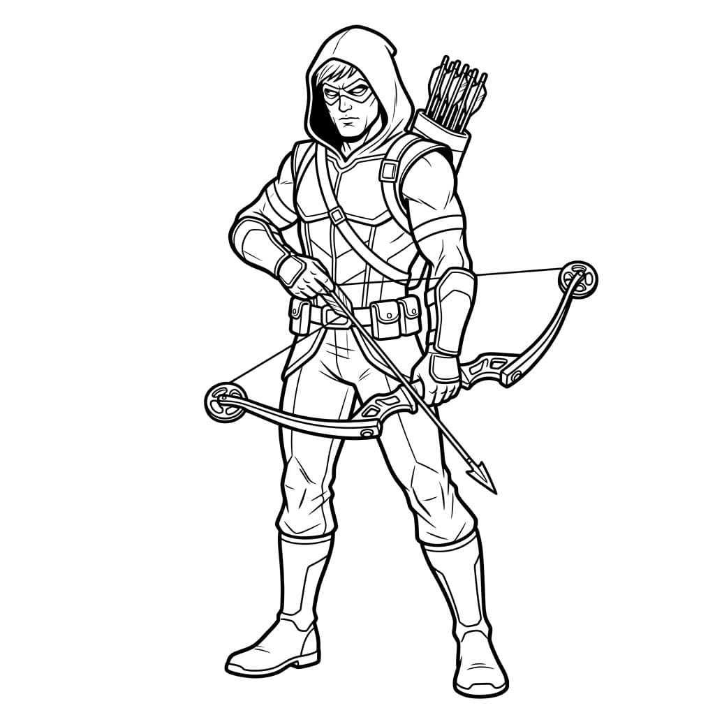 ระบายสี ฮอว์คอายสำหรับพิมพ์