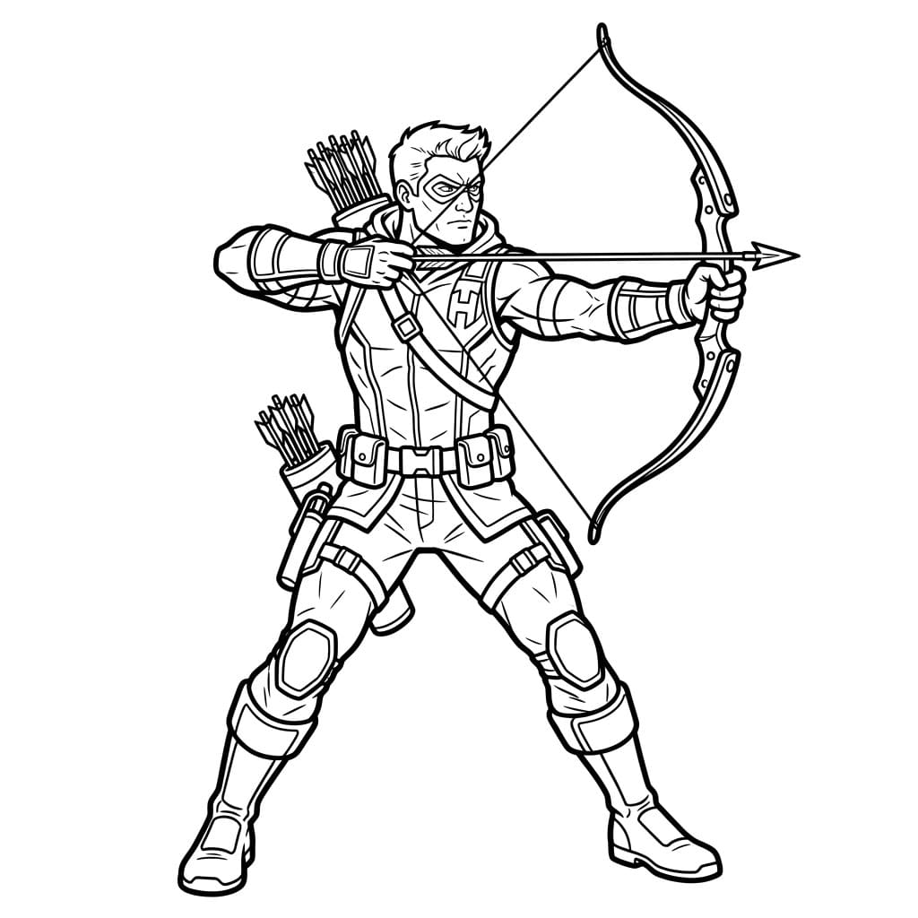 ระบายสี ฮอว์คอาย วาด